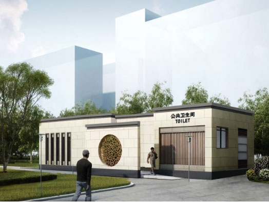 德庆豪华组装型移动厕所